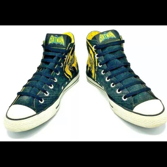 Converse All Star Chuck Taylor Batman High Tops - Picture 2 of 12